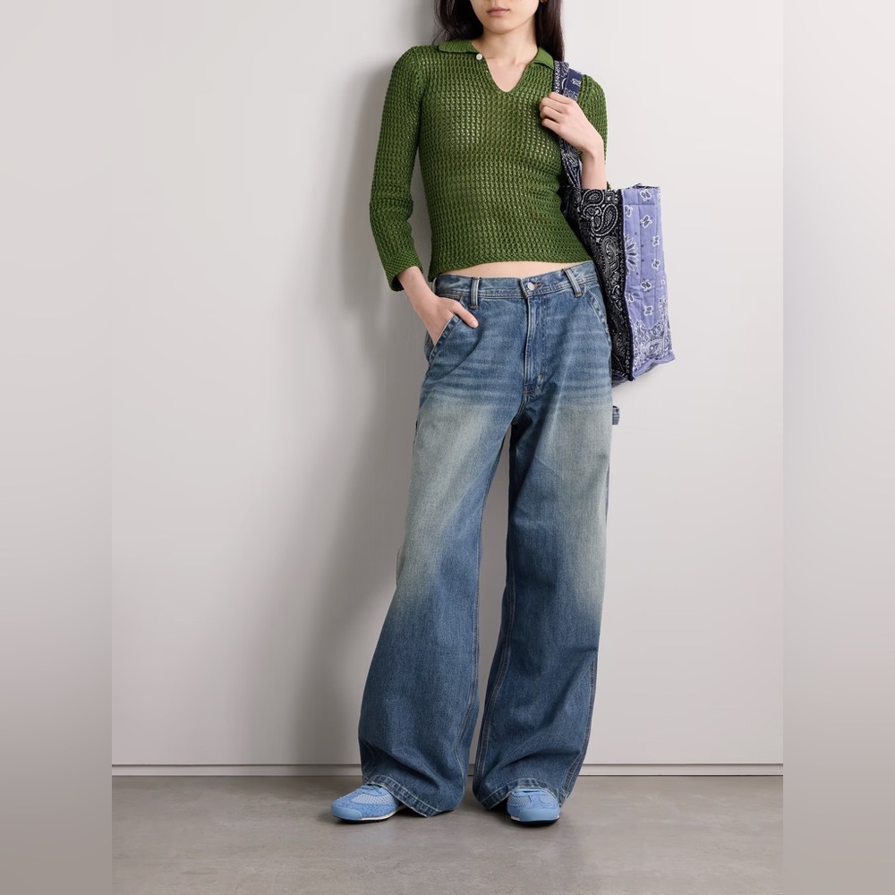 Denimist Teri high-rise wide-leg jeans